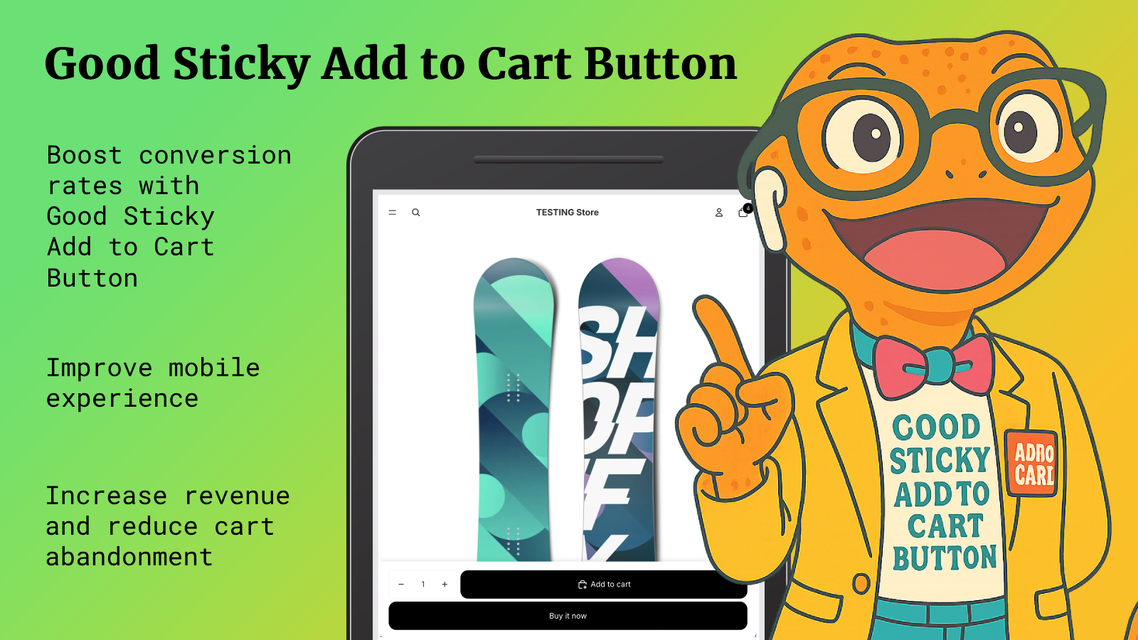 Good Sticky Add to Cart Button Screen 1